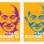 Che No, Gandhi Si posters